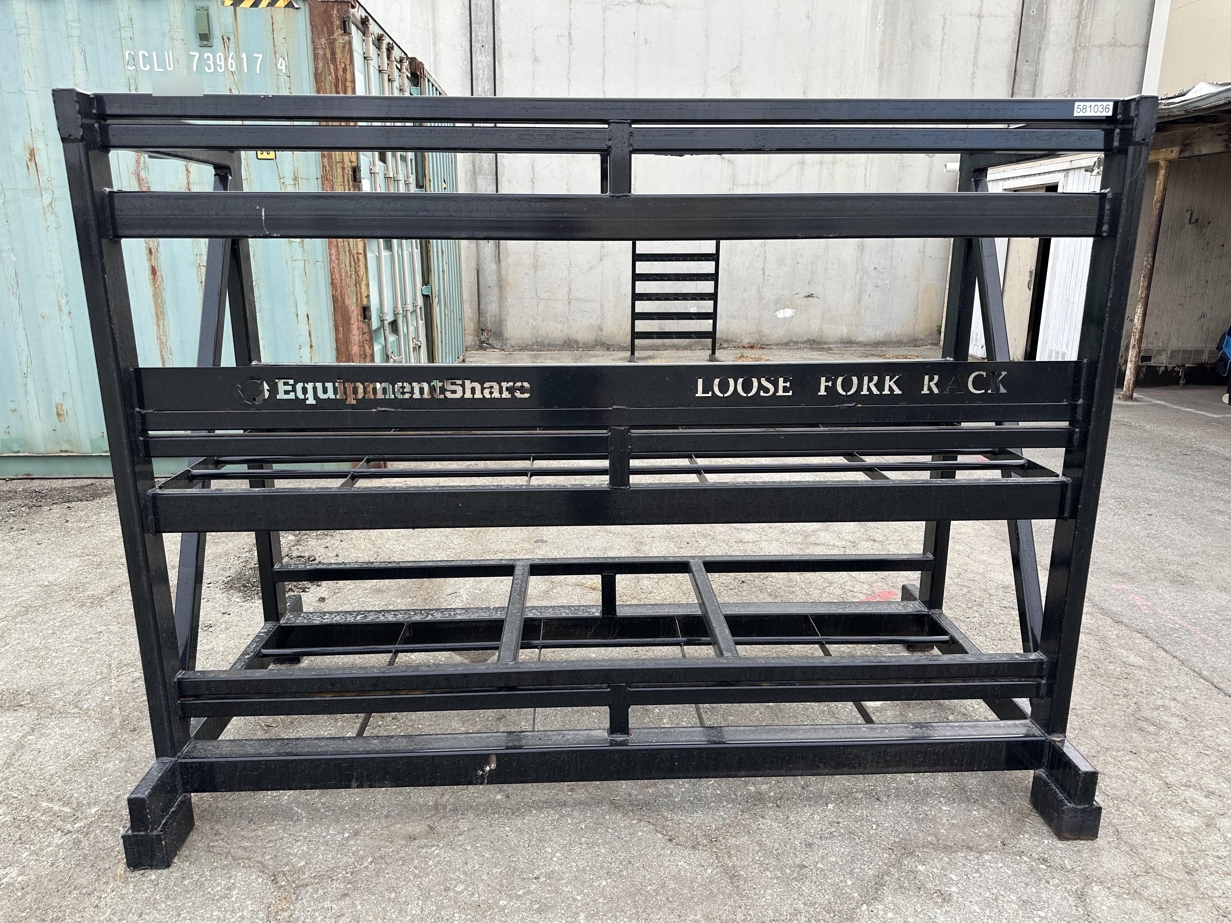 2025 FLUID POWER SUPPORT Loose Fork Rack