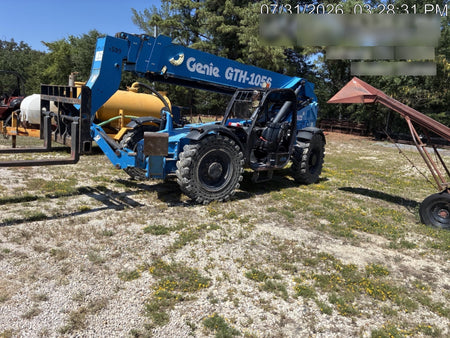 2017 Genie GTH-1056 Genie GTH1056, Solid Tires, 60" carriage, Light Kit, Open ROPS