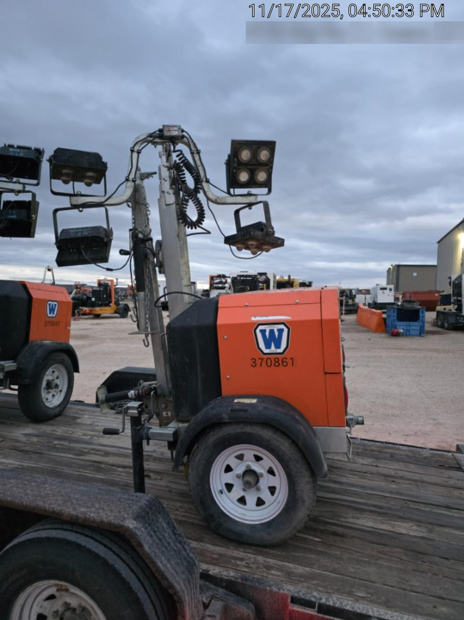 2023 Wanco WLTT-4MM4K Diesel, Deep Sea Controller, Shore Power Plug, Auto Start, (4) 350W LED Floodlights, 4kW Generator, 60 Gal Fuel Tank, 2" Ball, T3