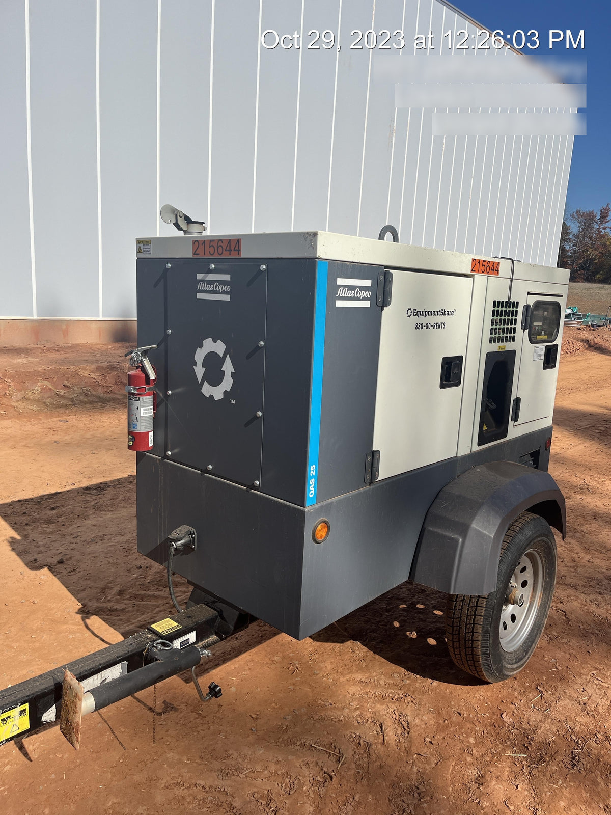 2022 ATLAS COPCO QAS25 CWK
