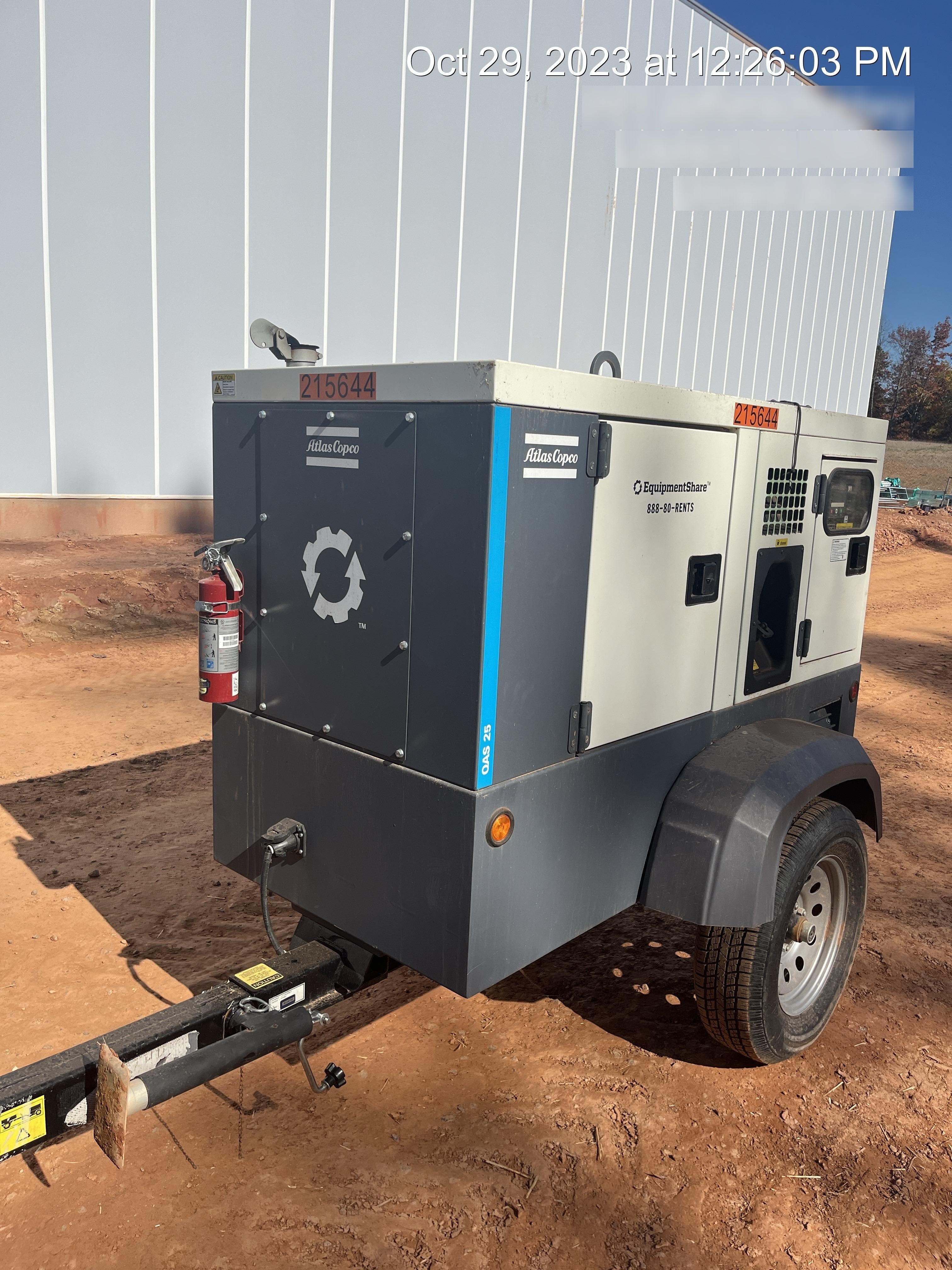 2022 ATLAS COPCO QAS25 CWK