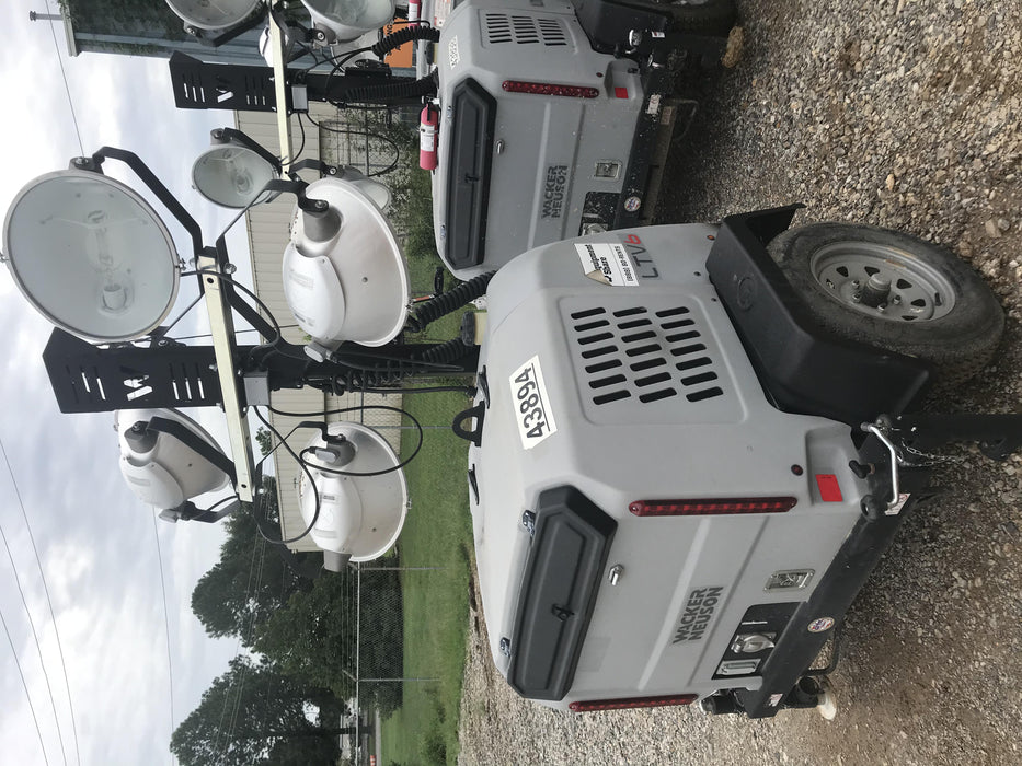 2019 Wacker Neuson LTV6L-MH Wacker Neuson LTV6L Mobile Light Tower w/Fuel Level Sensor Installed
