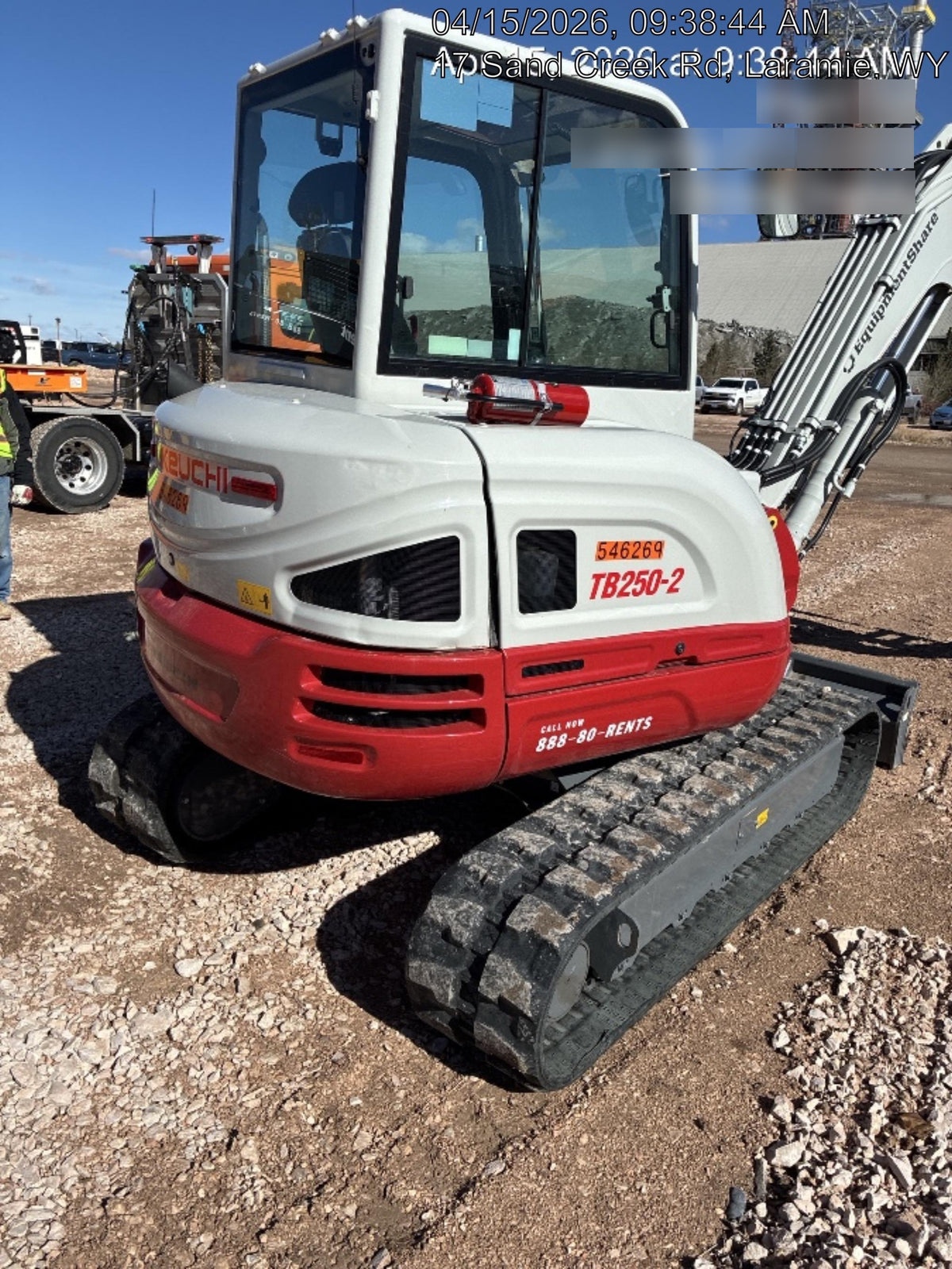 2025 TAKEUCHI TB250-2CR