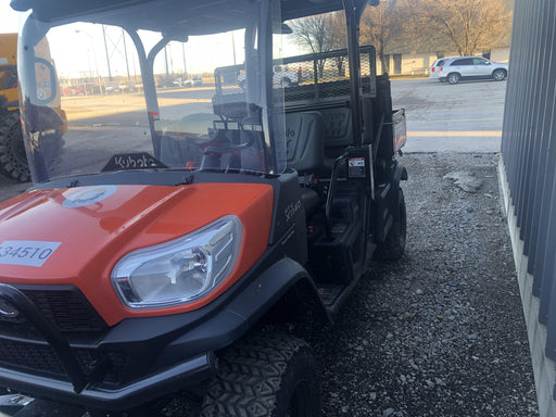 2021 Kubota RTV-X1140W-H Plastic Canopy, Windshield Acrylic Clear, LED Strobe Light, Wire Harness Kit, Back up Alarm