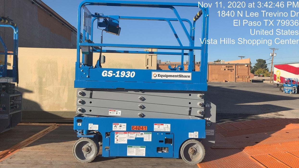 2020 Genie GS-1930 Standard Machine