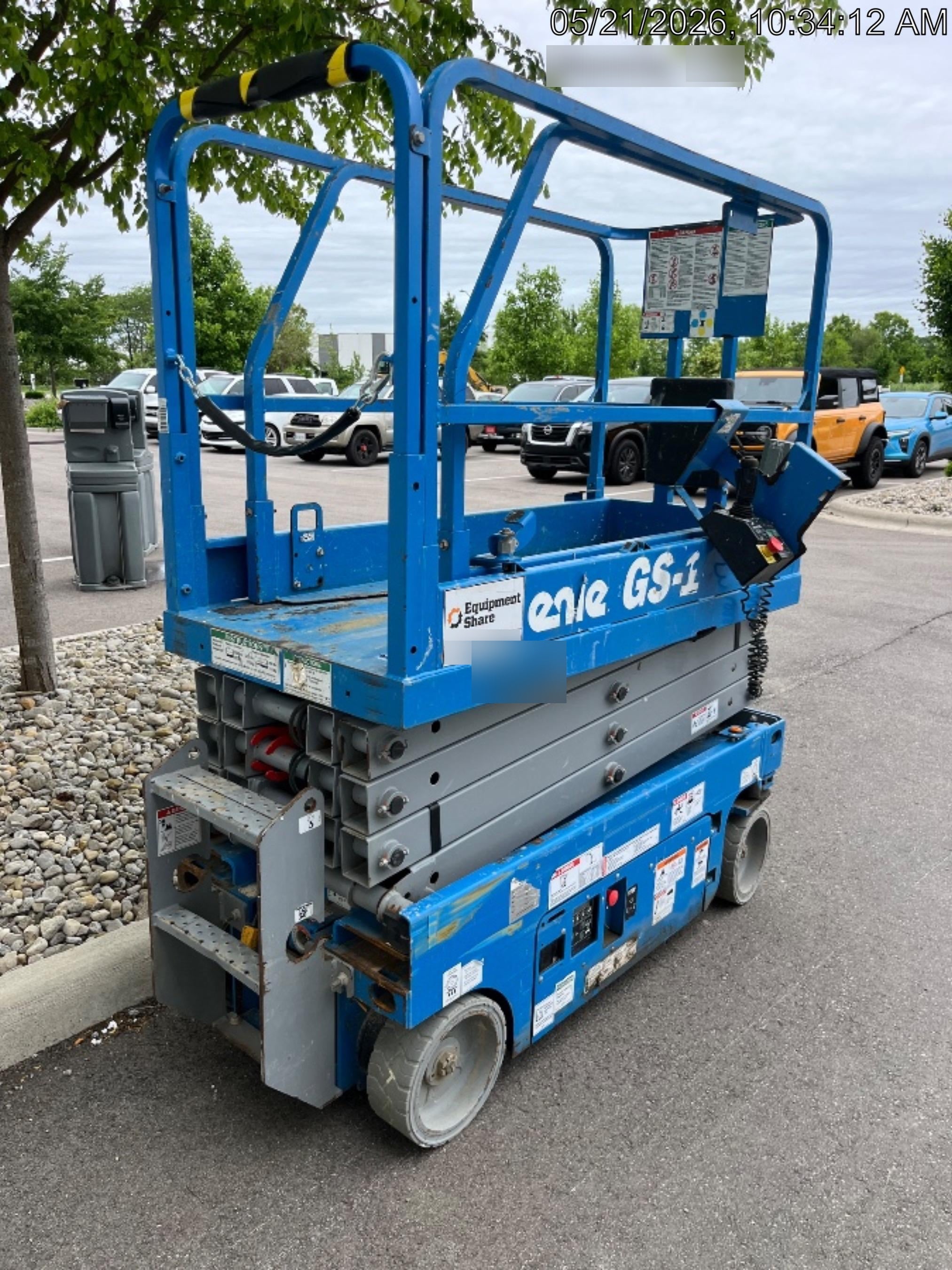 2018 Genie GS-1930 Genie GS-1930 w/Fixed Rail, Chain Entry