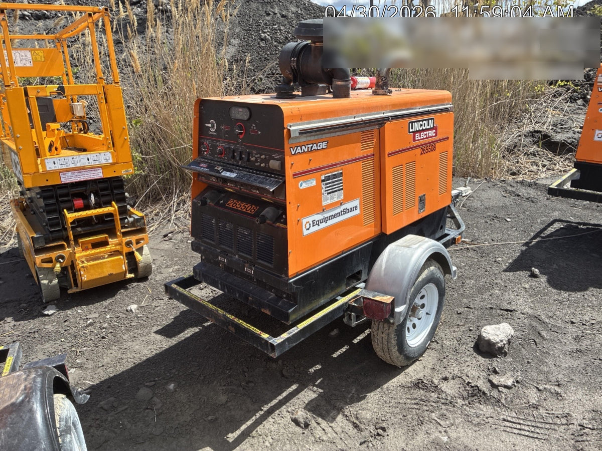 2022 Lincoln Electric Vantage 549X Crosslink Technology, Trailer Mounted, ES Decals, T3