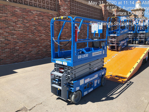 2020 Genie GS-1930 Fixed rails with chain entry gate - Pre A92.20