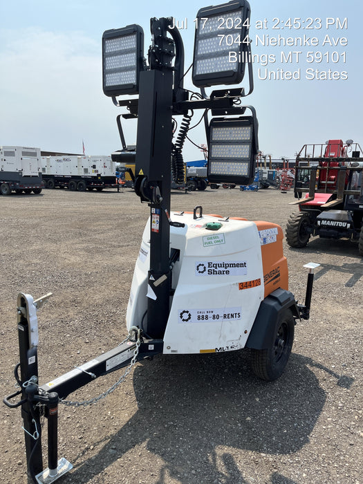 2023 Generac MLT2 Diesel, Flex Switch 120V Input, Powerzone Controller, (4) 320W LED Lights, 4kW Generator, 39.9 Gal Fuel Tank, 2" Ball, T3