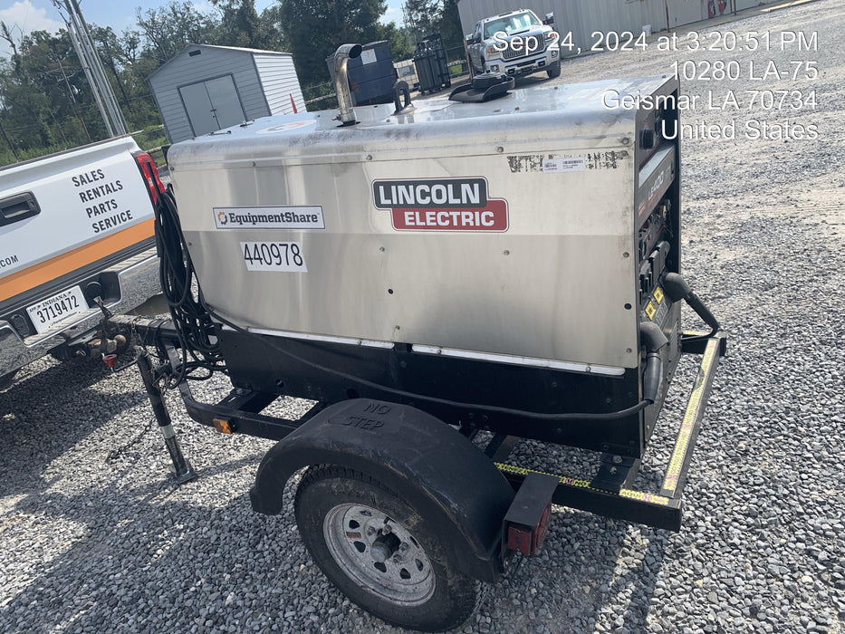 2024 Lincoln Electric LE400 Kubota V1505, Trlr, Cable Rack, Light Kit, ES Decals, T3