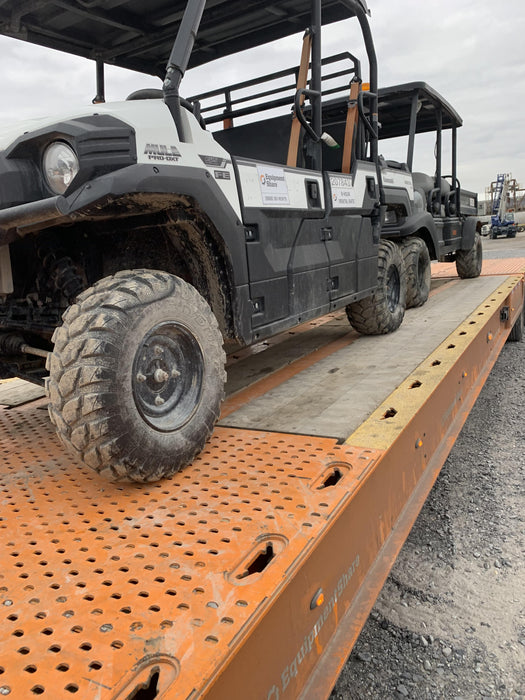 2022 Kawasaki Mule PRO-DXT Standard Options, Backup Alarm, Beacon, Plastic Hard Top, Poly Windshield, Horn Kit