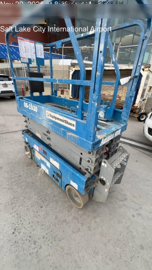 2020 Genie GS-1930 Fixed rails with chain entry gate - Pre A92.20