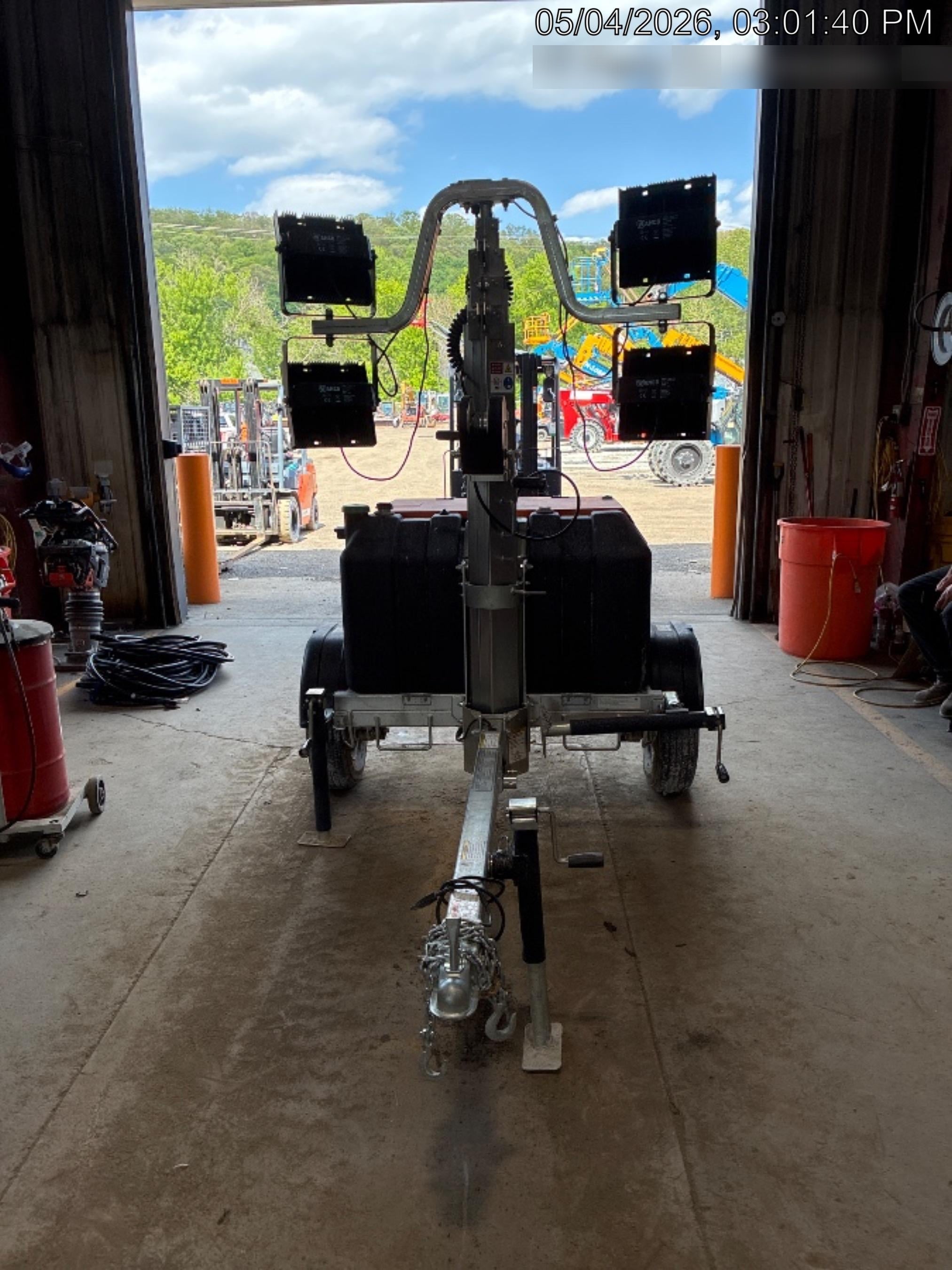 2024 Wanco WLTT-4MM4K Diesel, Deep Sea Controller, Shore Power Plug, Auto Start, (4) 350W LED Floodlights, 4kW Generator, 60 Gal Fuel Tank, 2" Ball, T3
