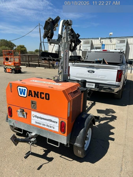 2024 Wanco WLTT-4MM4K Diesel, Deep Sea Controller, Shore Power Plug, Auto Start, (4) 350W LED Floodlights, 4kW Generator, 60 Gal Fuel Tank, 2" Ball, T3