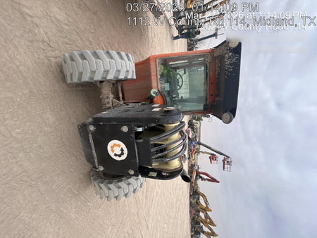 2020 JLG G5-18A Cab/Heat/Air, NM Solid Tires, Beacon w/48" Carriage, 48" Pallet Forks