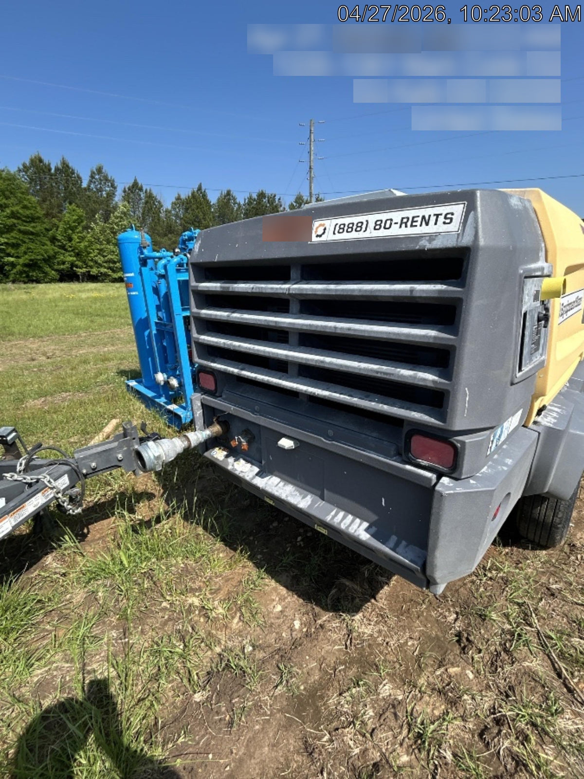 2020 ATLAS COPCO XATS 400 PFF