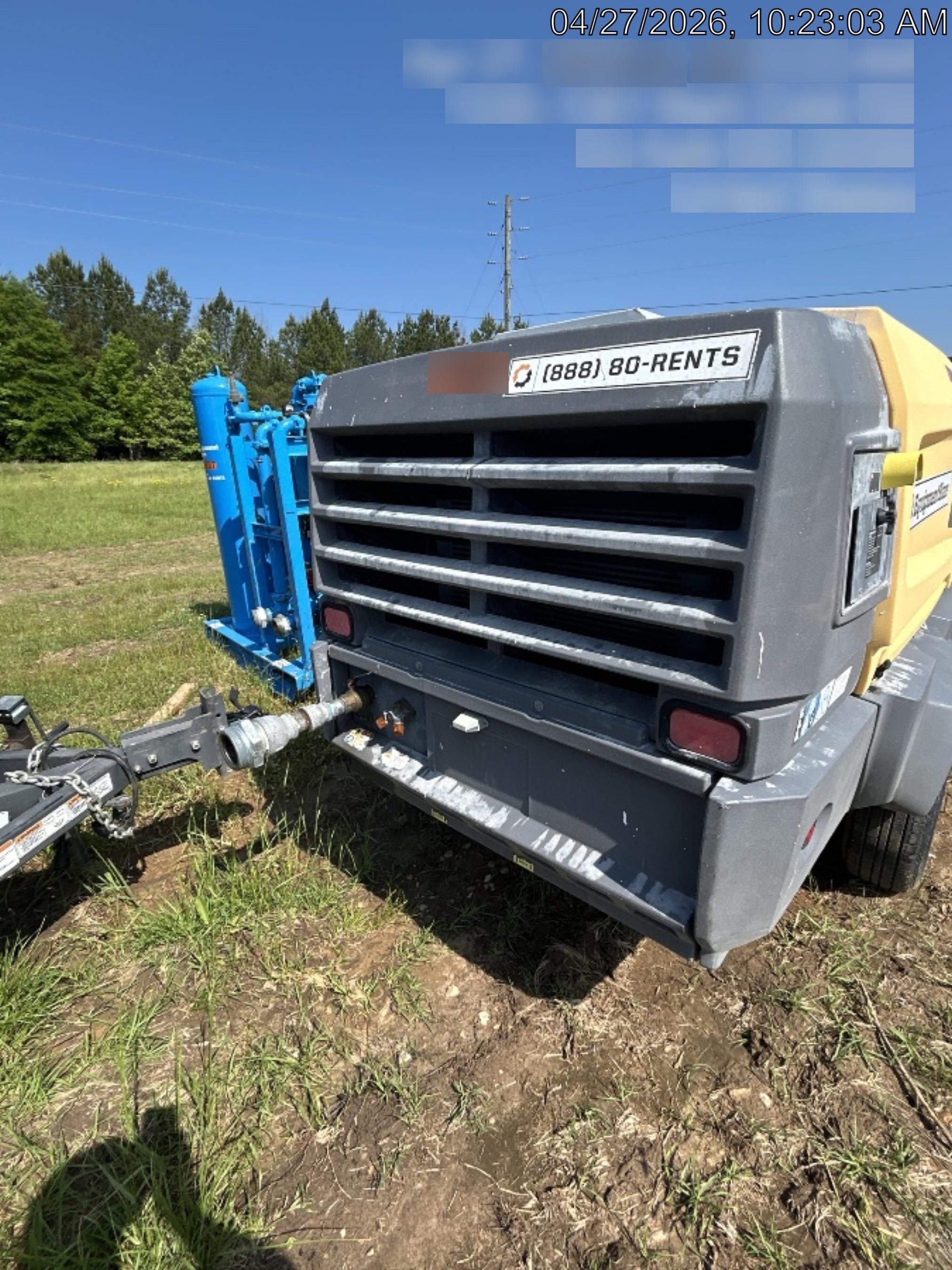 2020 ATLAS COPCO XATS 400 PFF