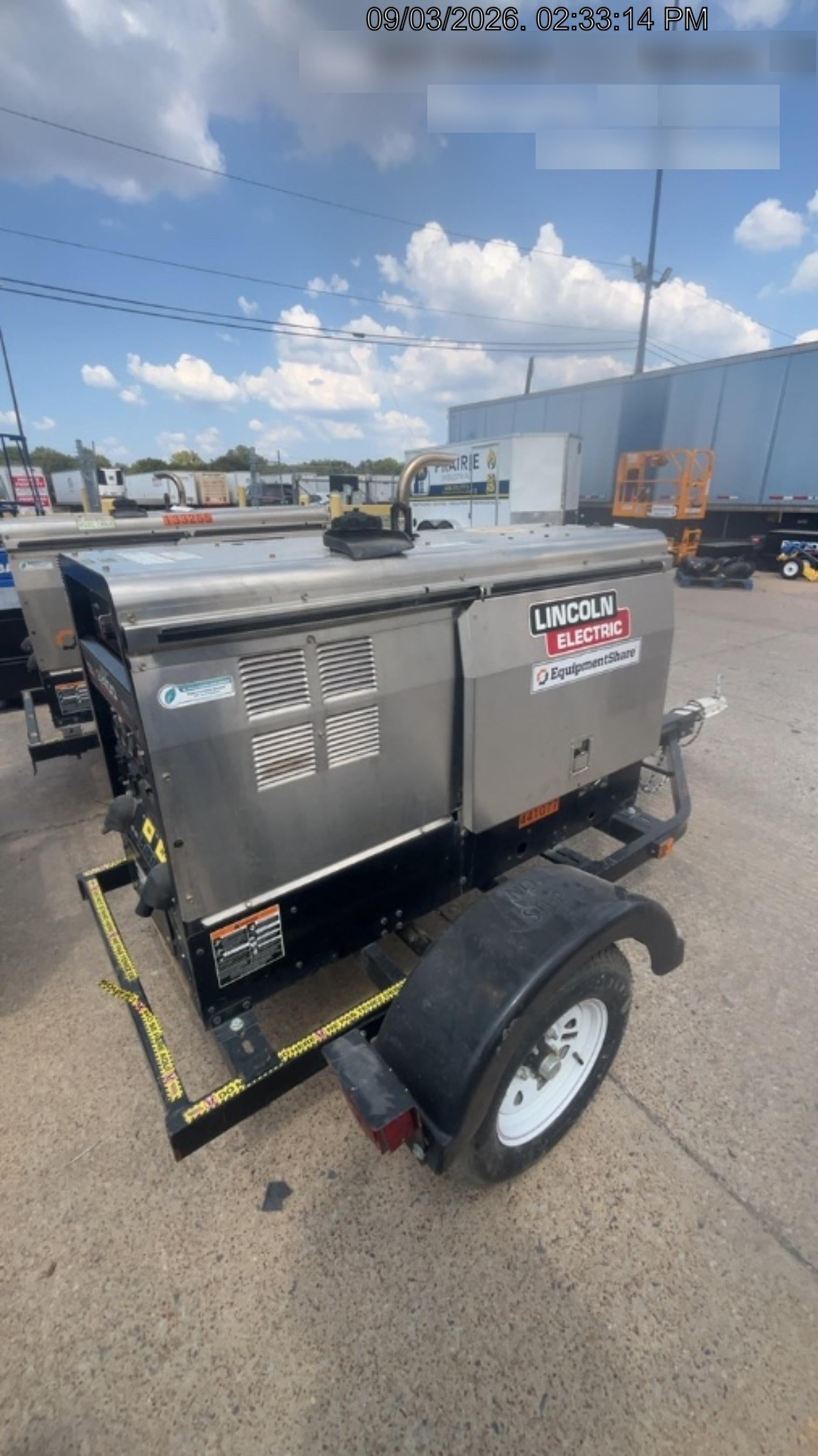 2024 Lincoln Electric LE400 Kubota V1505, Trlr, Cable Rack, Light Kit, ES Decals, T3
