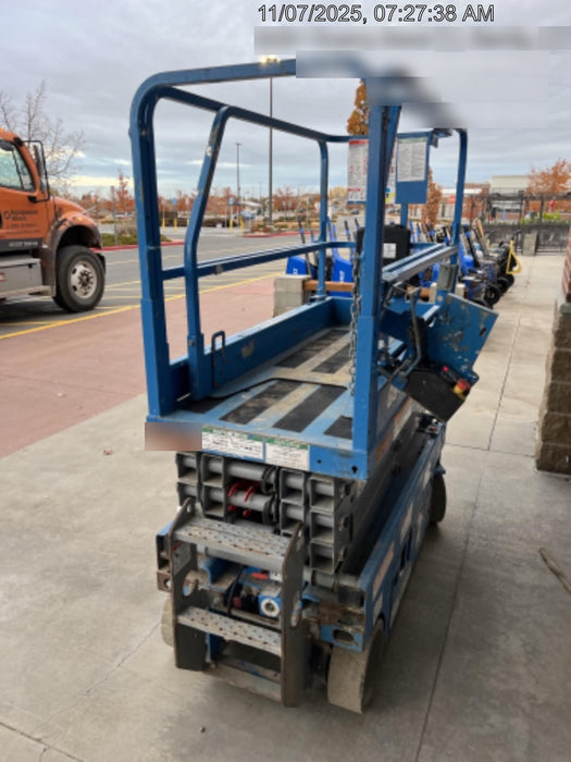 2019 Genie GS-1930 Fixed rails with chain Entry