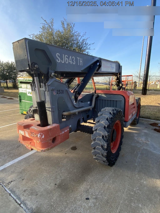 2016 Skyjack SJ643 TH 60" Carriage, Solid Tires