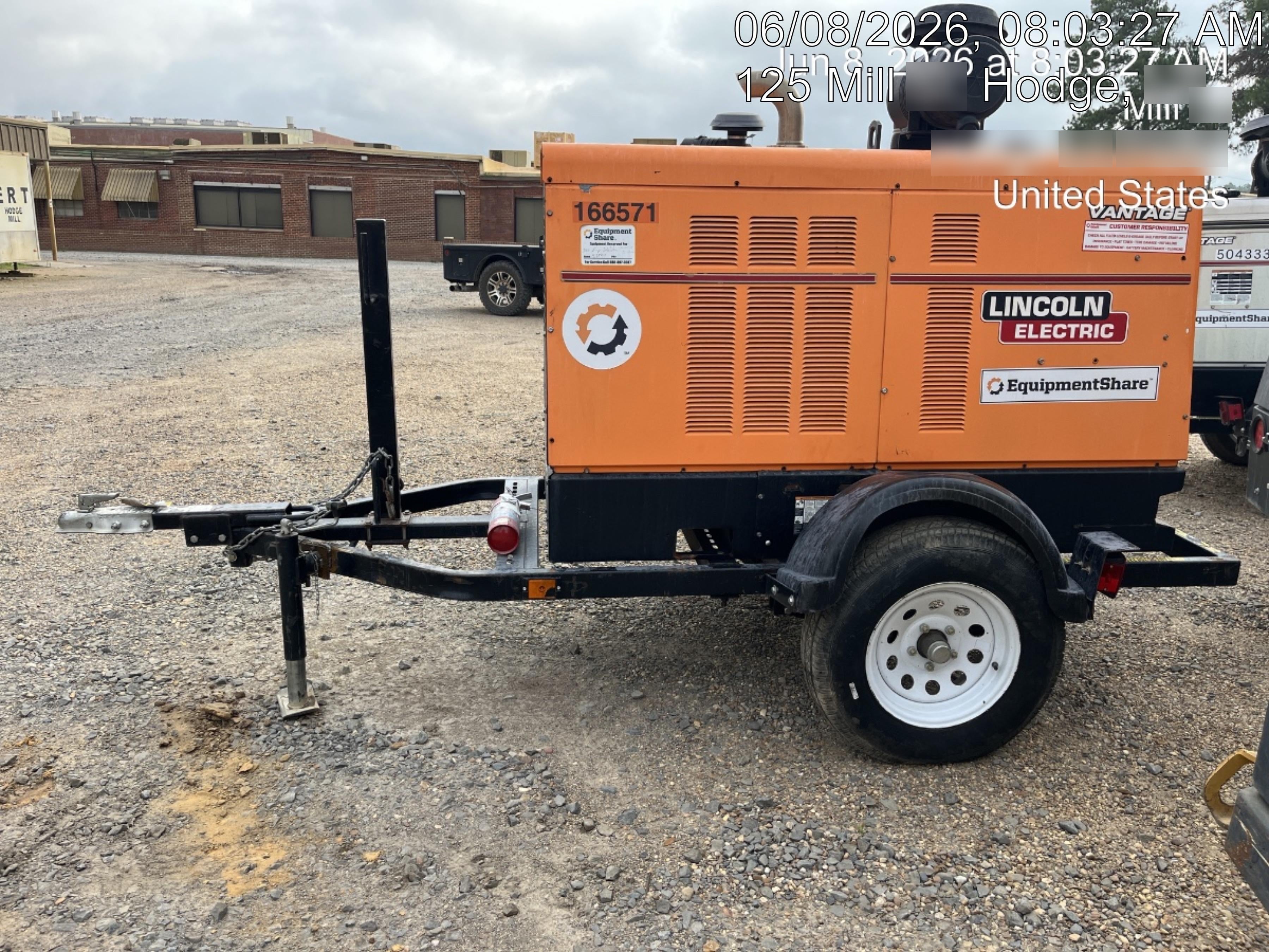 2021 Lincoln Electric Vantage 549X VANTAGE 549X READY-PAK 3 (EQUIPMENTSHARE)