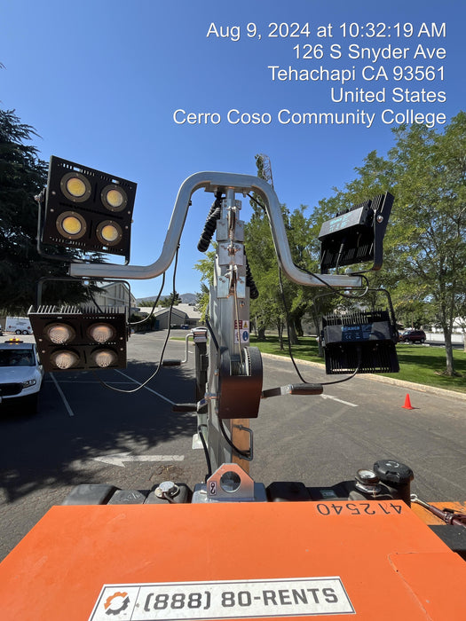 2024 Wanco WLTT-4MM4K Diesel, Deep Sea Controller, Shore Power Plug, Auto Start, (4) 350W LED Floodlights, 4kW Generator, 60 Gal Fuel Tank, 2" Ball, T3