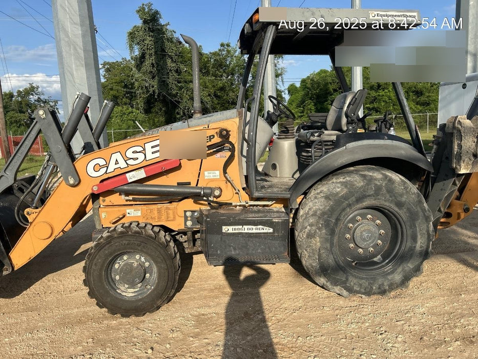 2020 Case 580N EP - Extendable Backhoe Canopy 4WD, Extendable Stick, Pilot Controls, 2 Way Hydraulics, Ride Control, TAG Manual QC