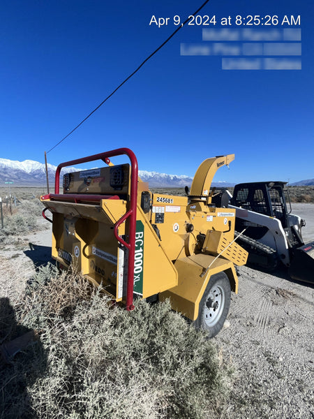 2022 VERMEER BC1000XL Diesel