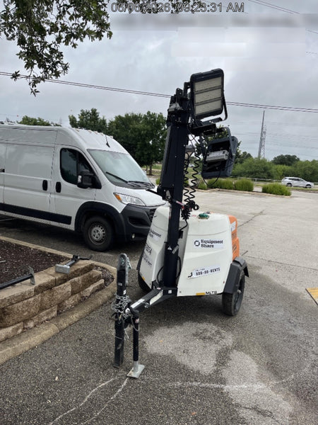 2023 Generac MLT2 Diesel, Flex Switch 120V Input, Powerzone Controller, (4) 320W LED Lights, 4kW Generator, 39.9 Gal Fuel Tank, 2" Ball, T3