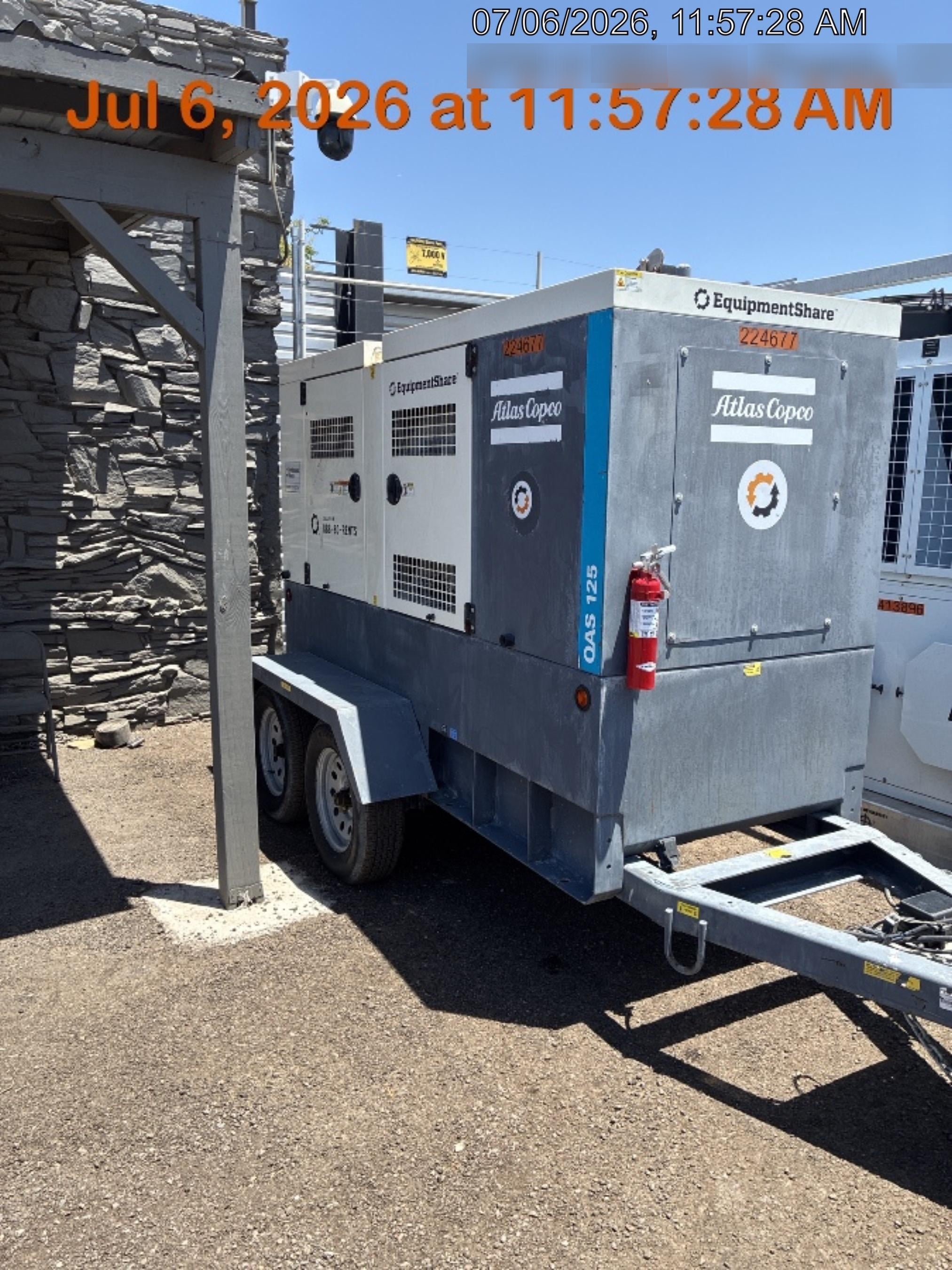 2022 ATLAS COPCO QAS 125