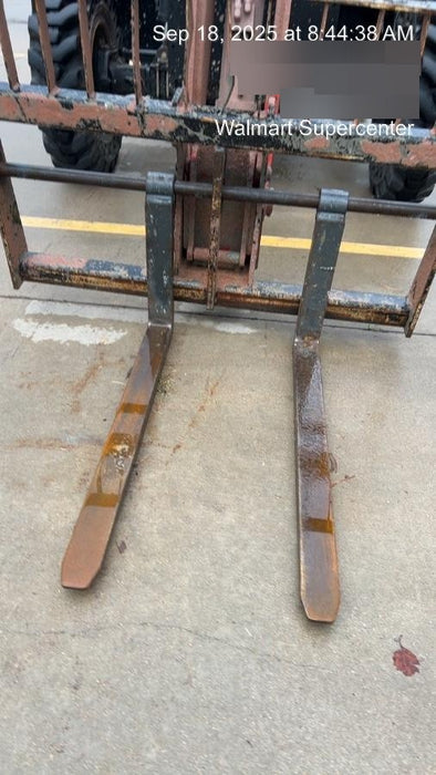 2019 Manitou MTA8044 74hp T4F, Open ROPS, Cab and Boom LED work lights, Auxiliary Hydraulics, Solid Tires, Amber strobe, Lift Hook 66" Carriage, 60" Forks