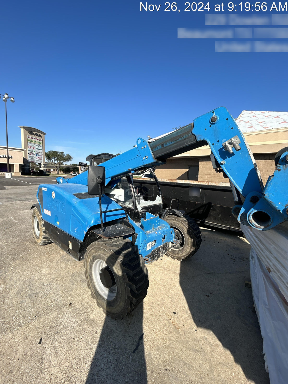 2019 Genie GTH-5519 Cab/Heat/AC, Solid RT Tires, LED Work Lights, Beacon