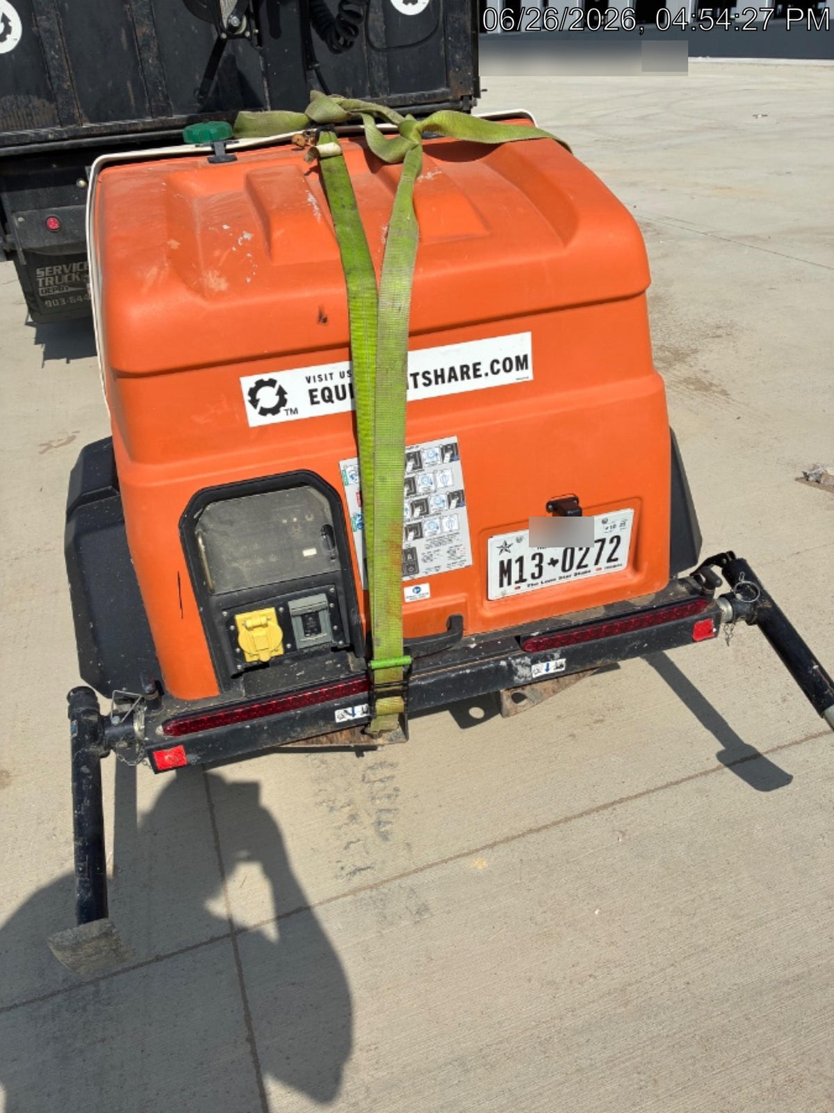 2023 Generac MLT2 Diesel, Flex Switch 120V Input, Powerzone Controller, (4) 320W LED Lights, 4kW Generator, 39.9 Gal Fuel Tank, 2" Ball, T3