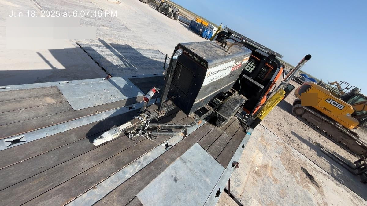 2018 Lincoln Electric Vantage 322 Lincoln Vantage 322 Welder Ready Pak 3 - Vantage 322, Trailer, Fender and light kit, Cable rack