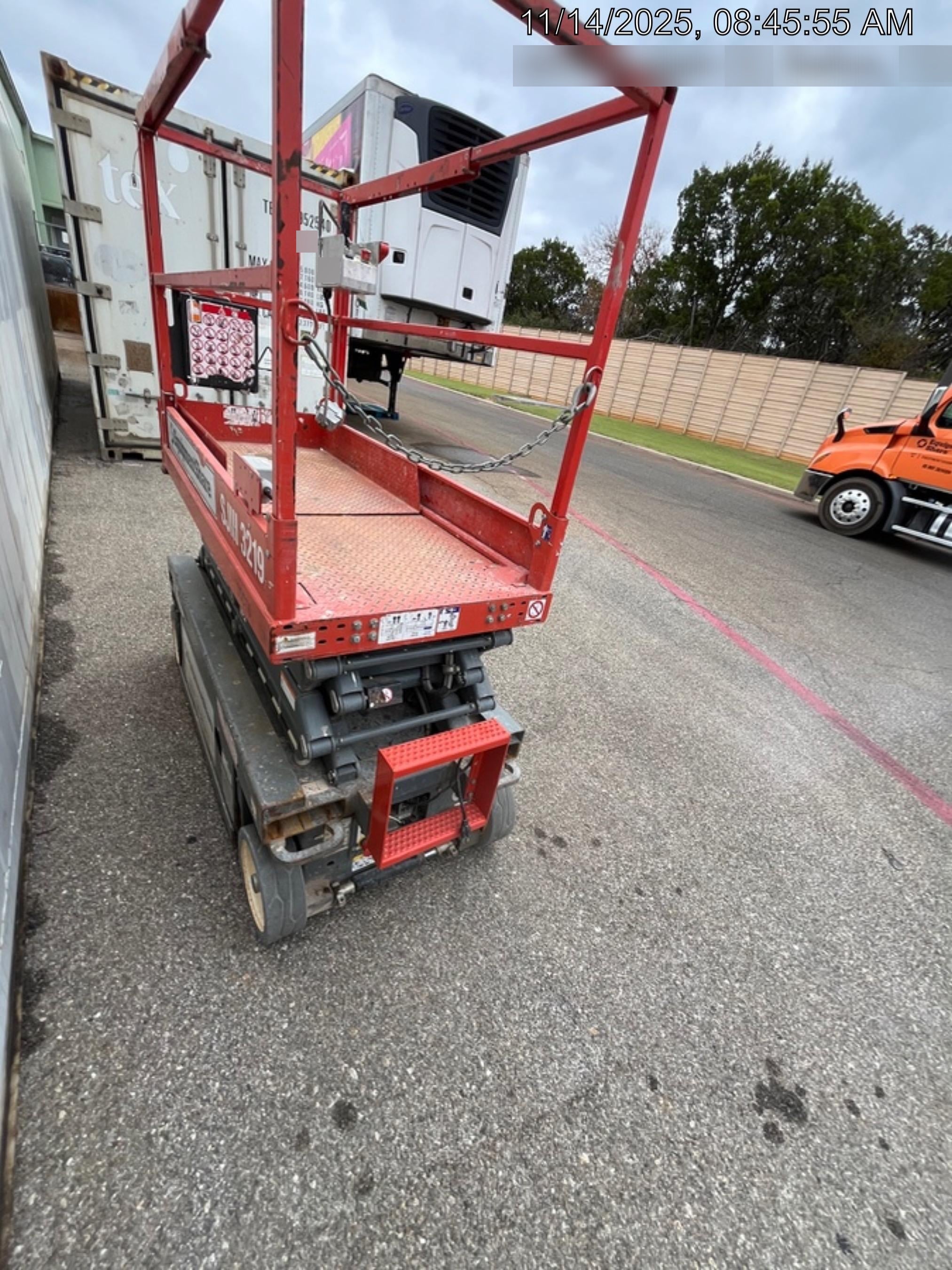 2019 Skyjack SJIII-3219 Standard Options, Trojan Batteries