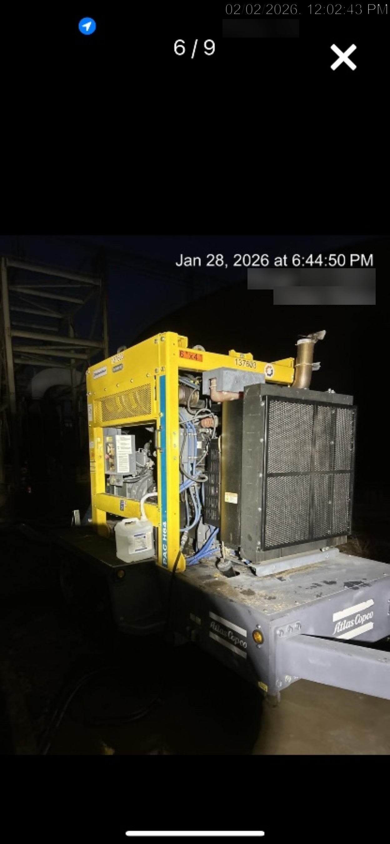 2021 ATLAS COPCO PAC H64 JD
