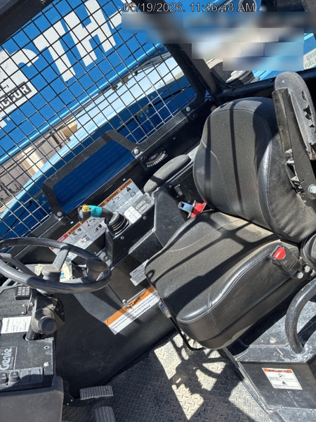 2018 Genie GTH-844 Genie GTH-844 w/ROPS, Work Lights, Solid Tires, RH Cab Mesh, Beacon, 60" Carriage and Forks