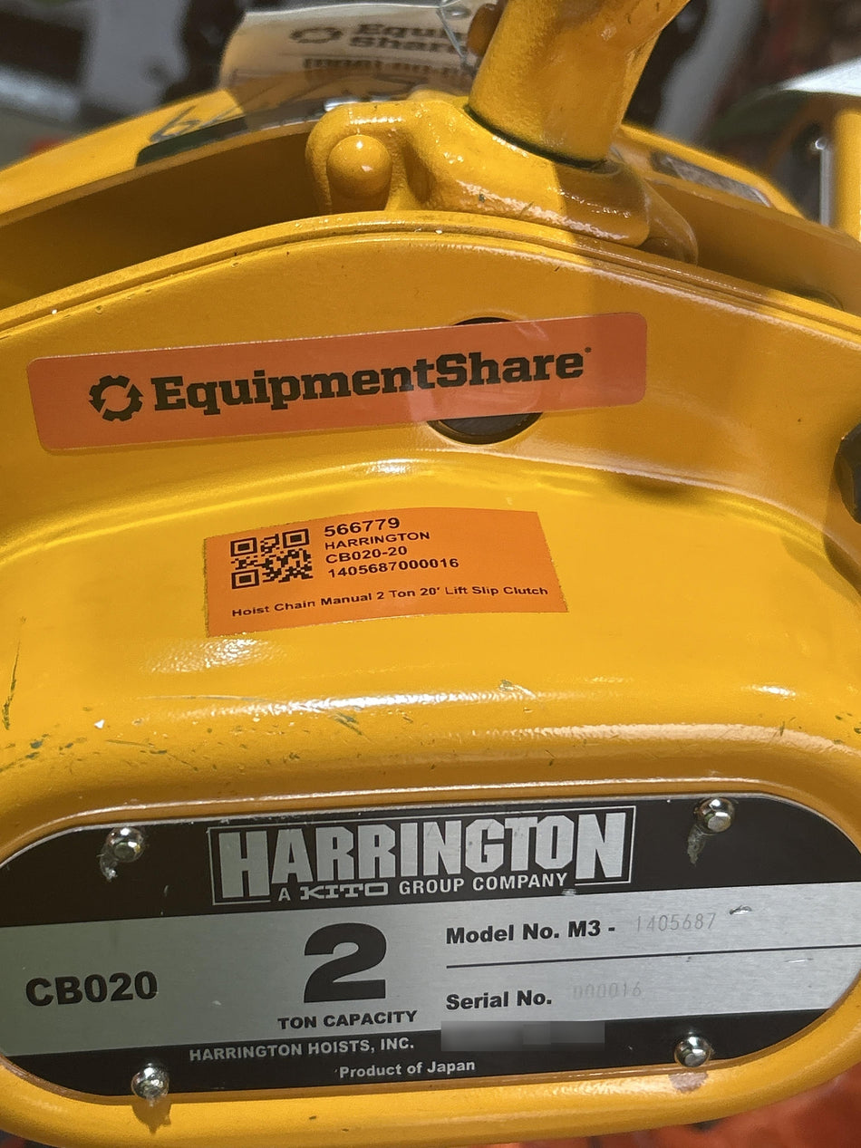 2025 HARRINGTON CB020-20