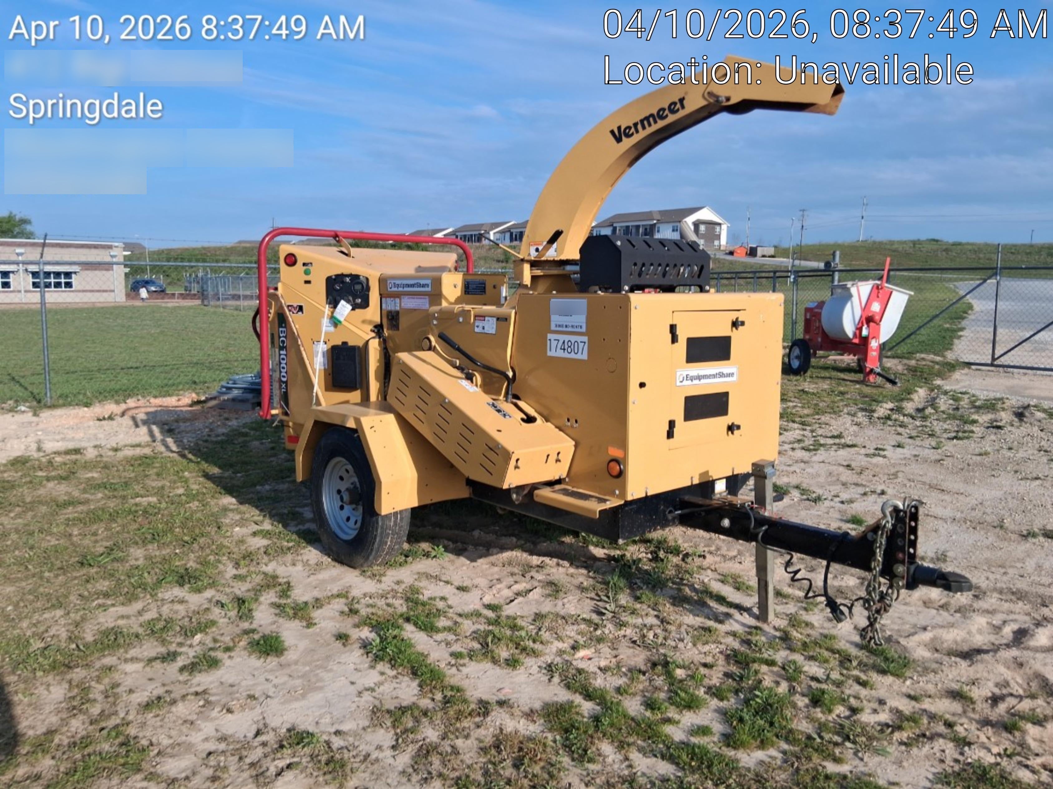 2021 VERMEER BC1000XL Diesel
