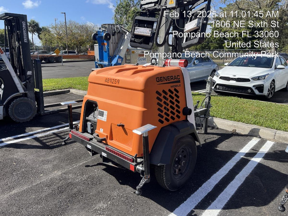 2025 Generac MLTS-4 Diesel, Mitsubishi L2E, 7.1 hp @1800 rpm, Flex Switch 120V Input, Powerzone Controller, (4) 320W LED Lights, 4kW Generator, 39.9 Gal Fuel Tank, 2" Ball, T3, ES Decals