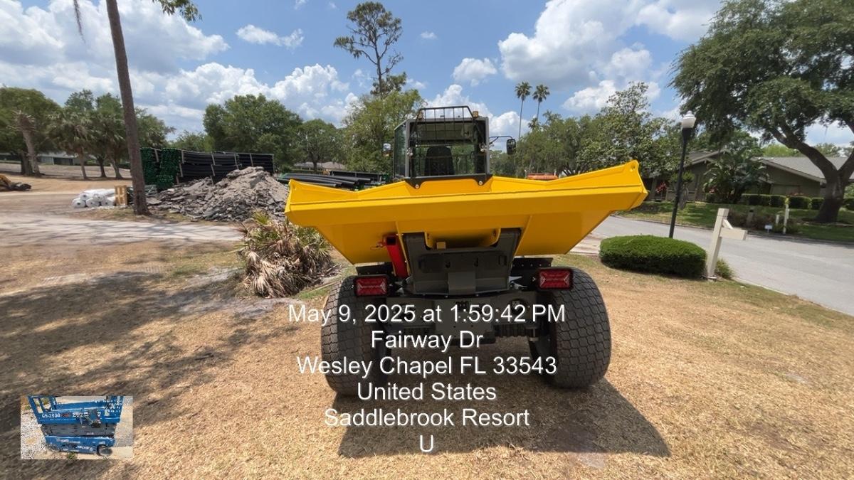 2025 WACKER NEUSON DV605 Cab Turf Tires