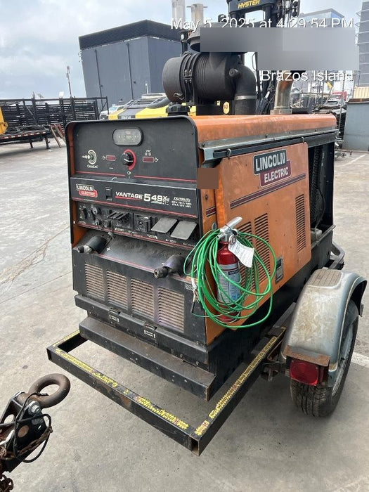 2022 Lincoln Electric Vantage 549X Crosslink Technology, Trailer Mounted, ES Decals, T3