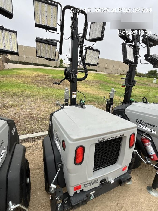 2024 Wacker Neuson LTT4 Diesel, Kohler KDW702, Deep Sea Controller, Auto Start, LED 320W, Bypass Outlet, T3