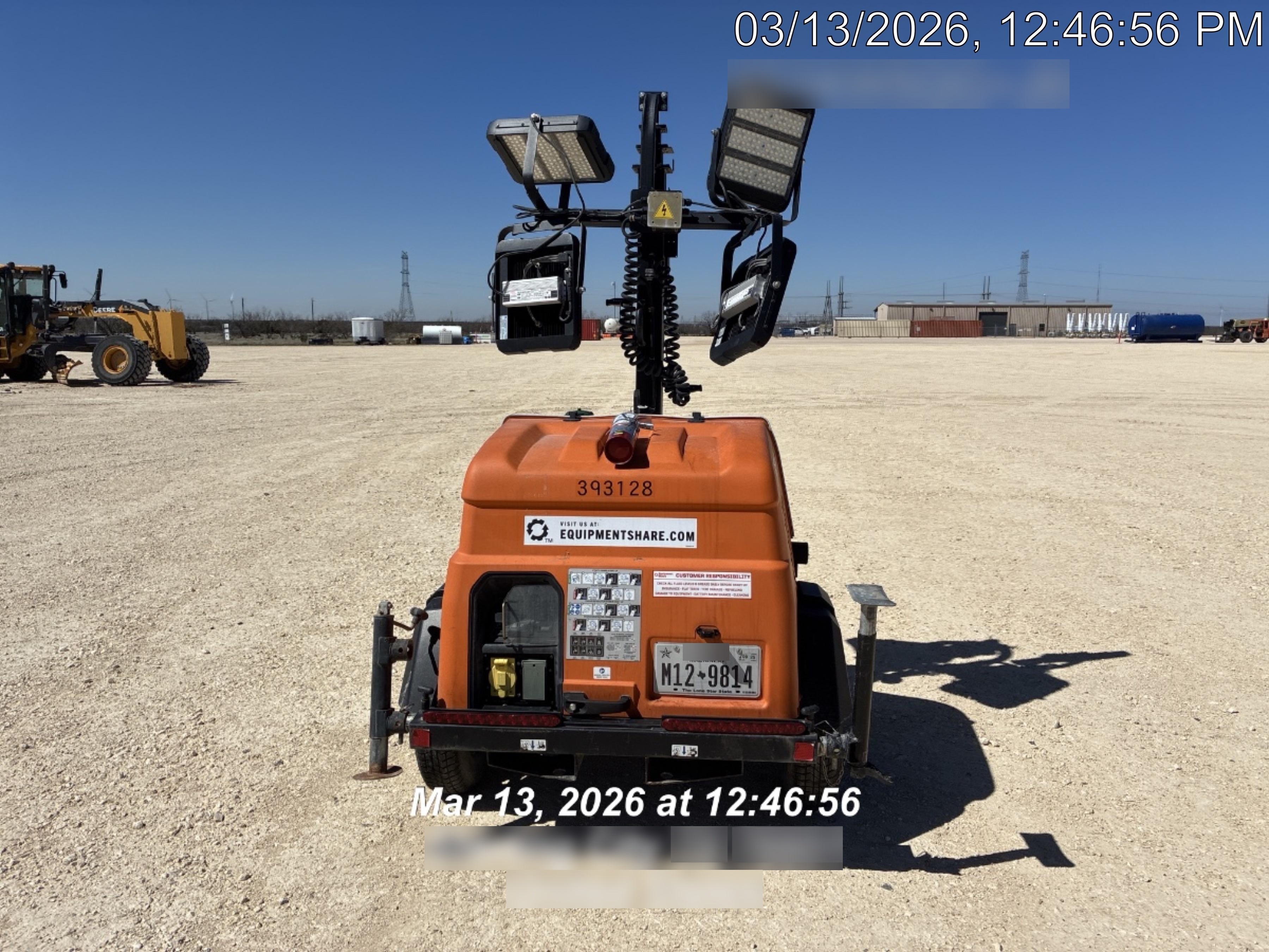 2024 Generac MLT2 Diesel, Flex Switch 120V Input, Powerzone Controller, 
(4) 320W LED Lights, 4kW Generator, 39.9 Gal Fuel Tank, 2" Ball, T3