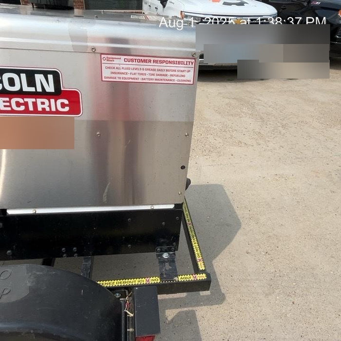 2024 Lincoln Electric LE400 Kubota V1505, Trlr, Cable Rack, Light Kit, ES Decals, T3