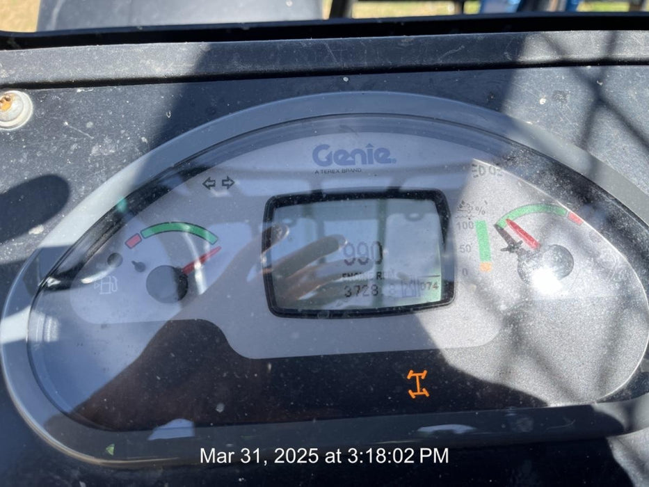 2018 Genie GTH-636 GTH-636 w/Open ROPS, Solid Tires, beacon/work lights, 48" carriage/forks