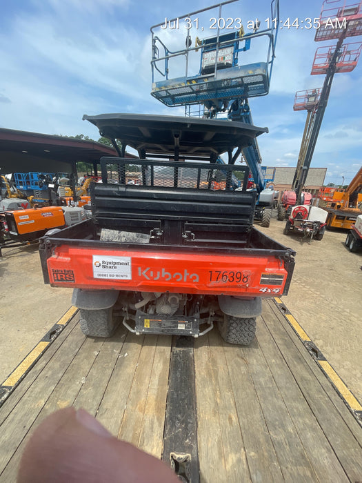2021 Kubota RTV-X1140W-H Plastic Canopy, Windshield Acrylic Clear, LED Strobe Light, Wire Harness Kit, Back up Alarm