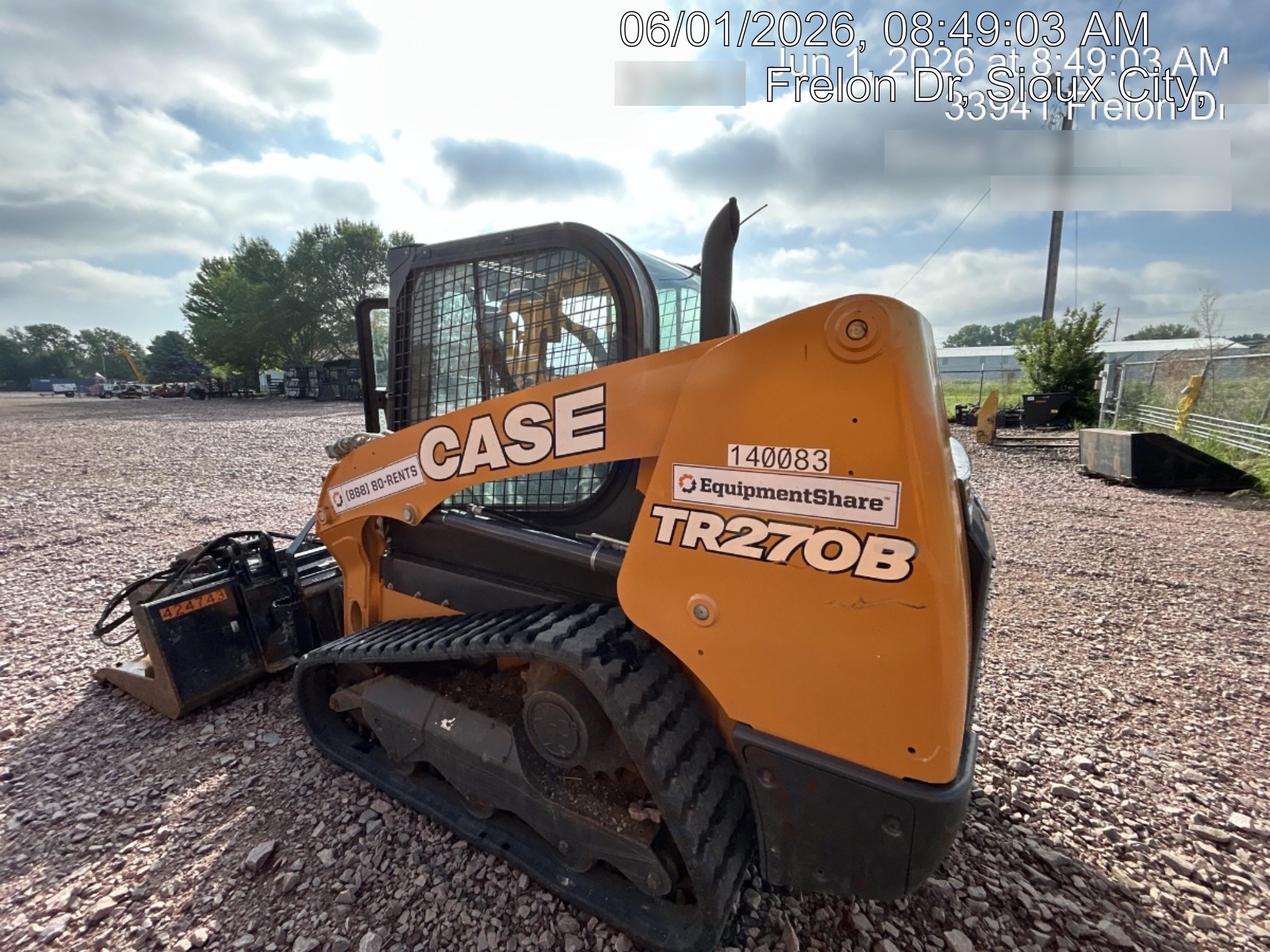 2021 CASE TR270B