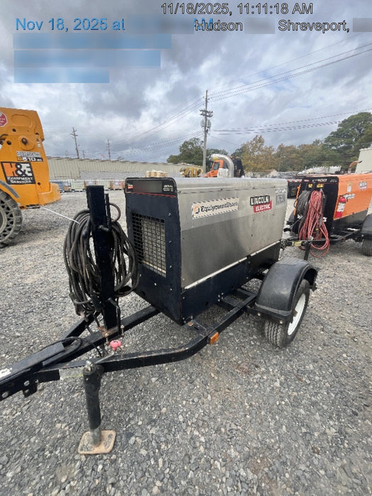 2018 Lincoln Electric Vantage 322 Lincoln Vantage 322 Welder Ready Pak 3 - Vantage 322, Trailer, Fender and light kit, Cable rack