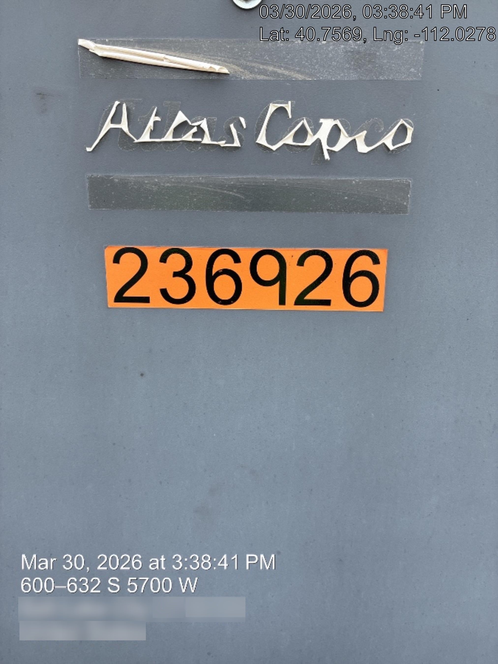 2022 ATLAS COPCO QAS 70